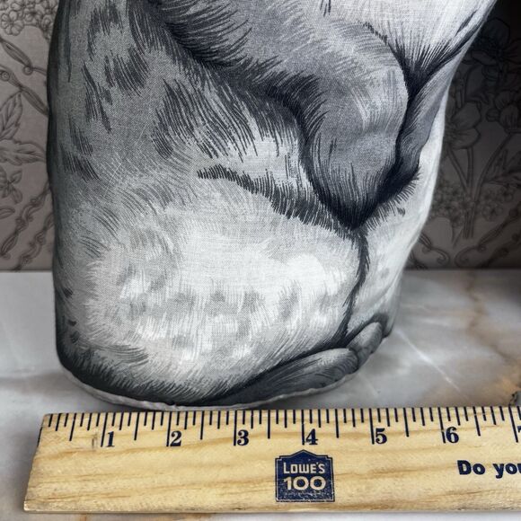 Vintage Rabbit Bunny Conejo Plush Pillows Set of 2 Cottagecore Decor - Picture 6 of 13